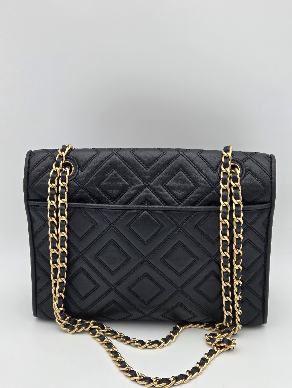 Tory Burch Fleming Farida Charm Bag In Black - Picture 3 of 12